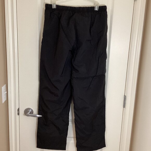 Adidas Black Pants Hiking Walking Activewear Wide Leg Men's Women's Unisex - Picture 4 of 6